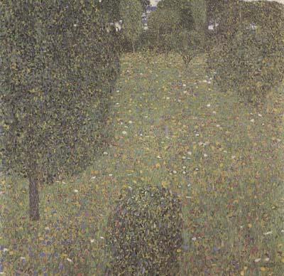 Gustav Klimt Landscape Garden (Meadow in Flower) (mk20) Sweden oil painting art